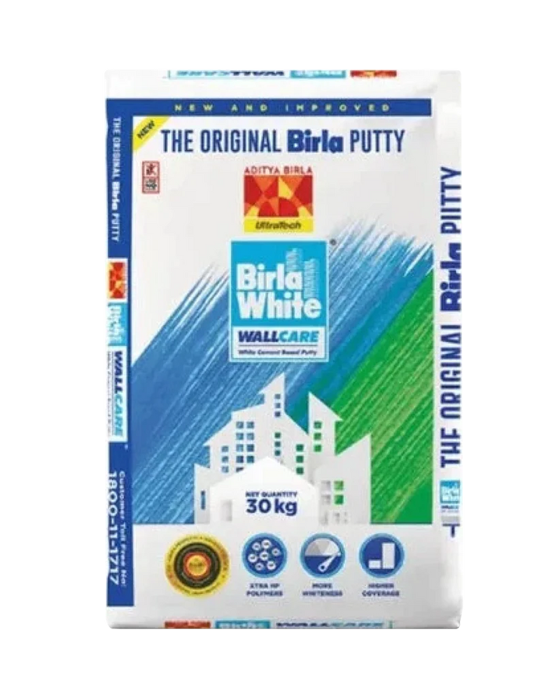 Birla White WallCare Putty, 30 Kg Bag